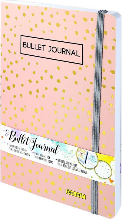 Actual product image Online Bullet Journal A5 70042 Sptlights Rose 96 sheets (A5)