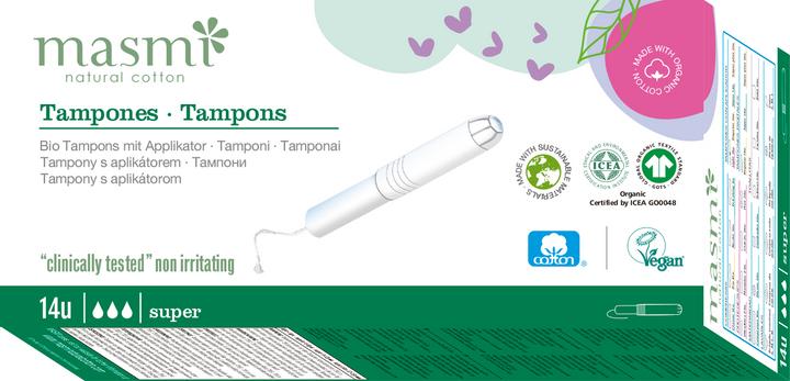 Actual product image Masmi Organic Super (14 x, Large)