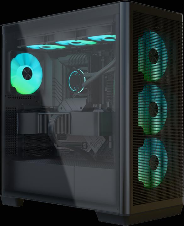 Actual product image APNX AeroCool Midi -R-BK-V1 B/MicroATX/MiniITX (Mini-ITX, ATX, mATX)