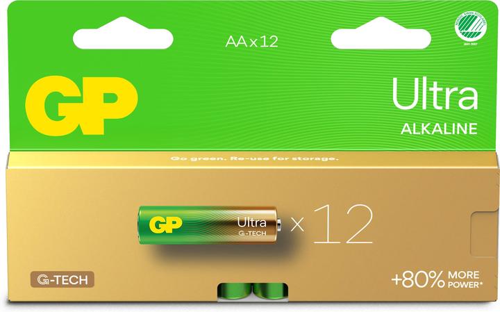 Immagine prodotto GP Batteries Gp Ultra Alcalino Aa/Lr6 (12 pz., AA)