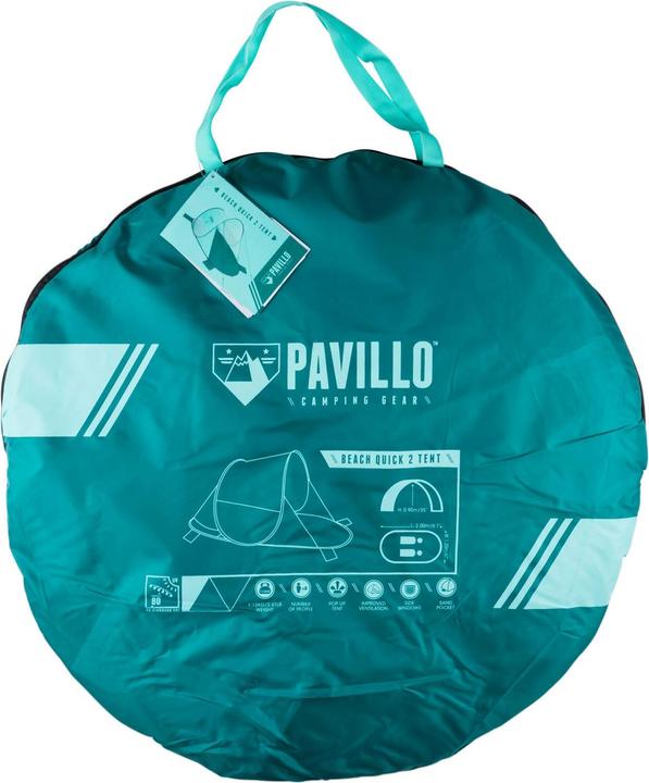 Produktbild Bestway 68107 Strandzelt (Strandzelt + Strandmuschel, 1.12 kg, 2 Personen)