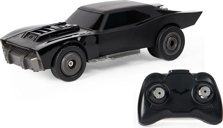 Actual product image Maki DC Comics The Batman Batmobile remote control car in official look as in the Batman motion picture
