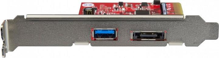 Actual product image StarTech USB 3.1 PCIe card - 2 ports - 1 x USB-A and 1 x eSATA - 10 GBit / s - USB 3.1 card - eSATA...