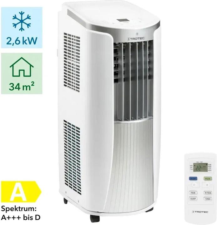 Immagine prodotto Trotec PAC 2610E (34 m², 8871.57 BTU/h)