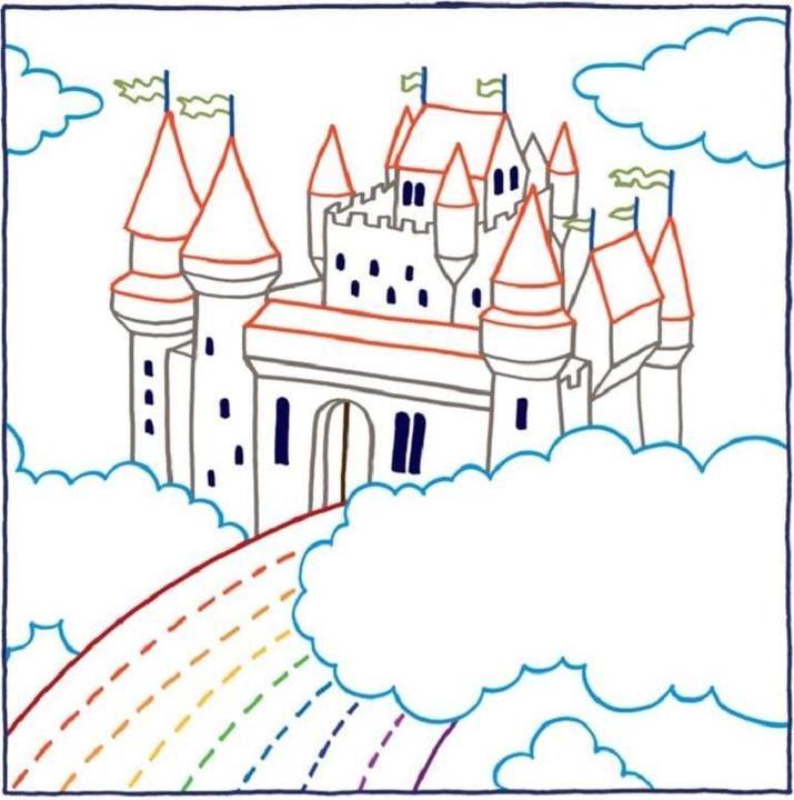 Image du produit Livre de coloriage en papier magique pour les filles
