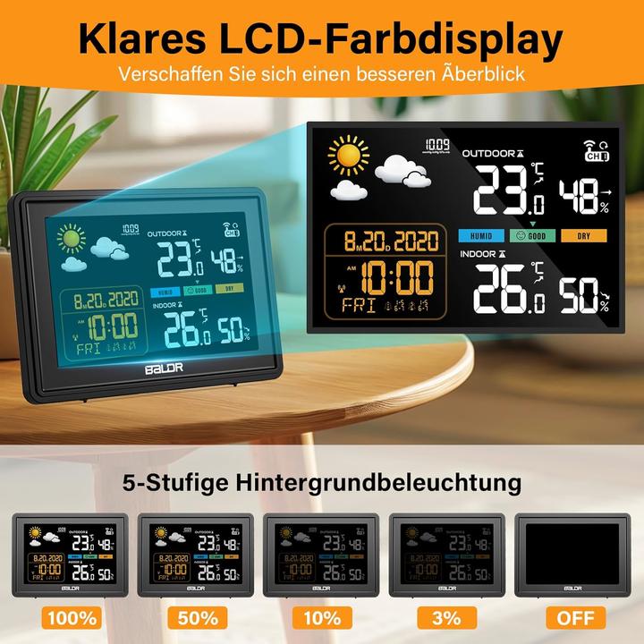 Image du produit Baldr Funk-Wetterstation