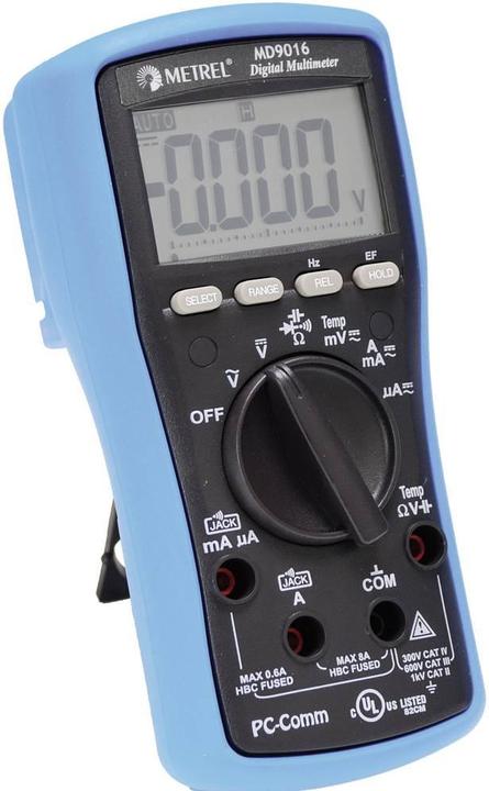 Image du produit Metrel Multimètre portable numérique MD 901 (CAT II 1000V, CAT III 600V)
