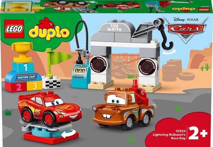 Actual product image LEGO DUPLO Lightning McQueens big race (10924)