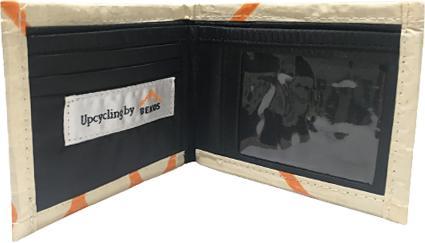 Image du produit Bekos Upcycling - petit porte-monnaie en sacs de ciment recyclés Camel