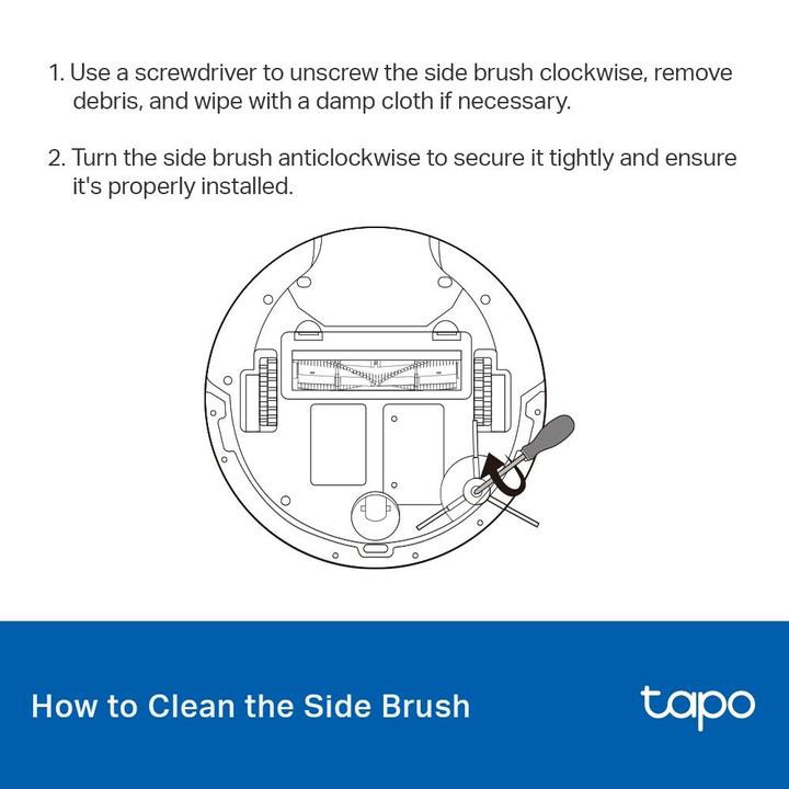 Productafbeelding TP-Link Tapo Robot Vacuum Replacement