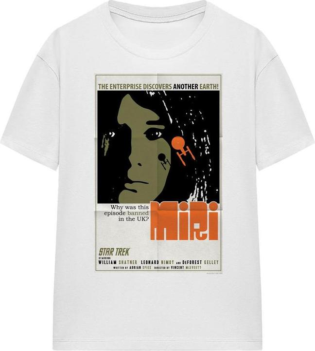 Actual product image Unisex Adult The Original Series Episode 8 T-Shirt (L)