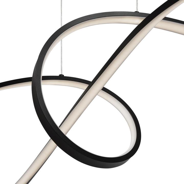 Immagine prodotto Maytoni Lampada a sospensione Curve LED, luce a sospensione 42W Nero 85Ra Bianco neutro (2800 lm)