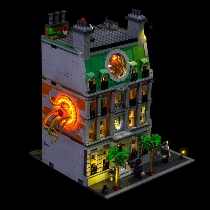 Actual product image Light my bricks LEGO Sanctum Sanctrorum #76218 Light Kit