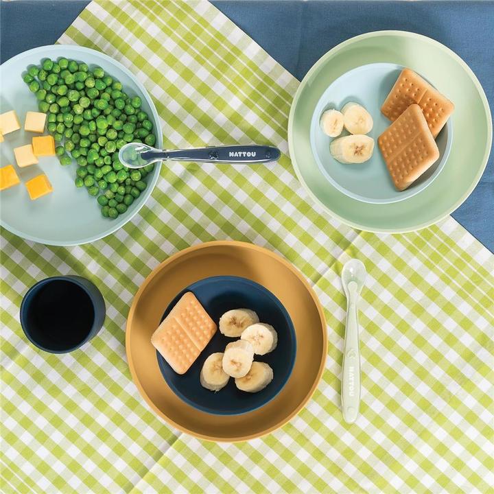 Actual product image Nattou Plate with spoon