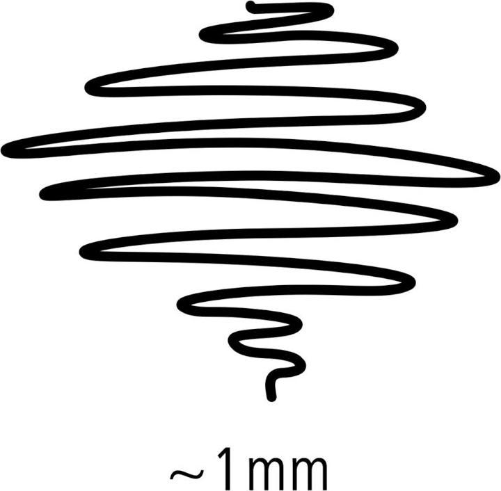 Produktbild Staedtler Fasermaler Noris Club, 24er Kartonetui Minenstärke: 1,0 mm, rund, leicht auswaschbar, Kappe mit (In Schreibfarbe, 24 x)