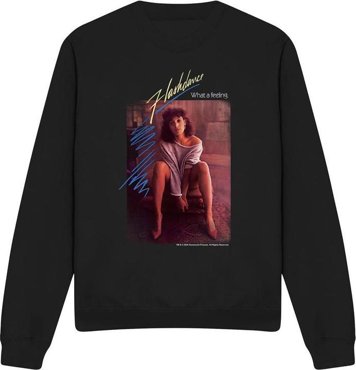 Actual product image Flashdance Unisex Adult Title Sweatshirt (M)