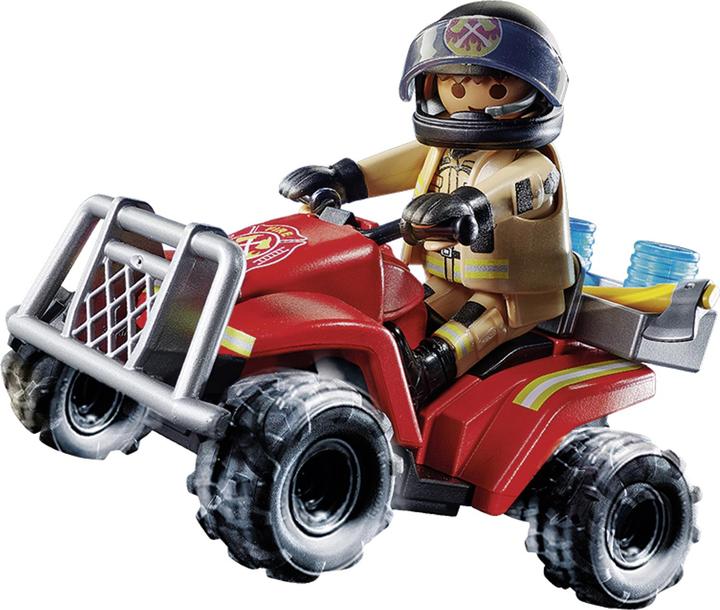 Immagine prodotto Playmobil Quad di velocità dei vigili del fuoco (71090, Playmobil Città d'azione)