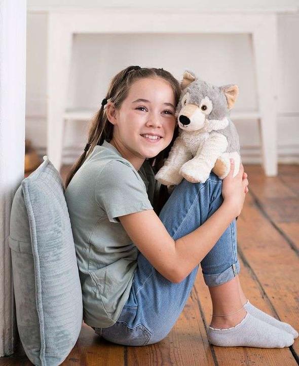 Image du produit Warmies Animal chauffant Loup (35 cm)