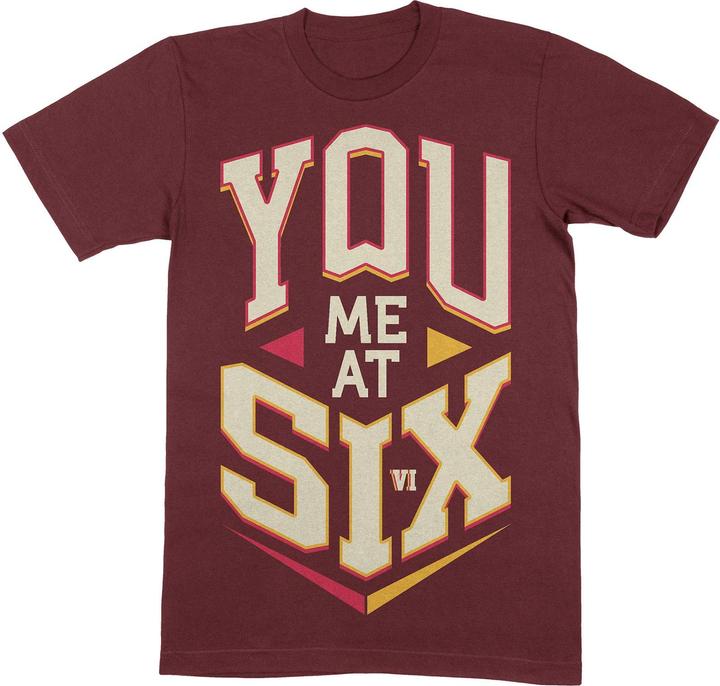 You Me At Six TShirt Erwachsene mit Würfel aus Baumwolle (L)