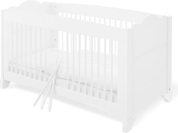 Produktbild Pinolino Kinderzimmer 'Pino' extrabreit gross (Babybett, Wickelkommode, Kinderkleiderschrank)