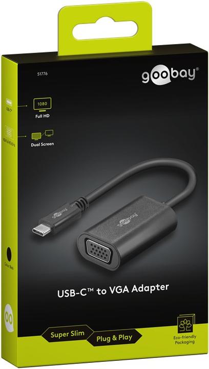 Produktbild Goobay USB-C™ auf VGA Adapter (VGA, 20 cm)