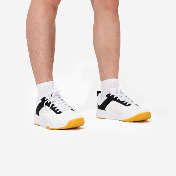 Actual product image Perfly Herren Badmintonschuhe - BR Sensation 500 weiss (46)
