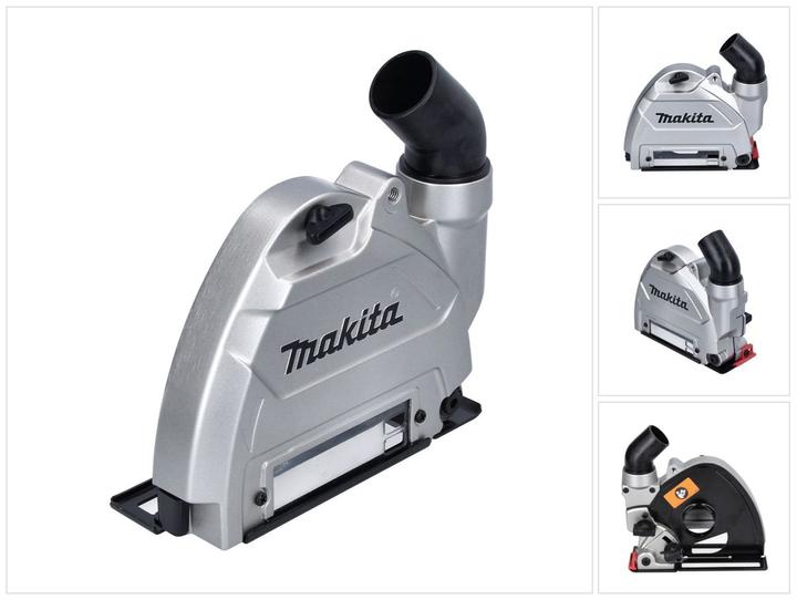 Image du produit Makita Ø 125mm hotte d'aspiration béton pour meuleuse d'angle à batterie