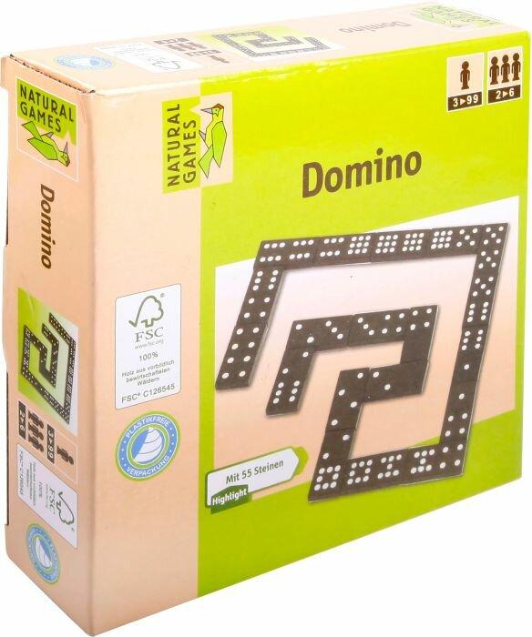 Natural games Domino (55 Steine) (Deutsch)