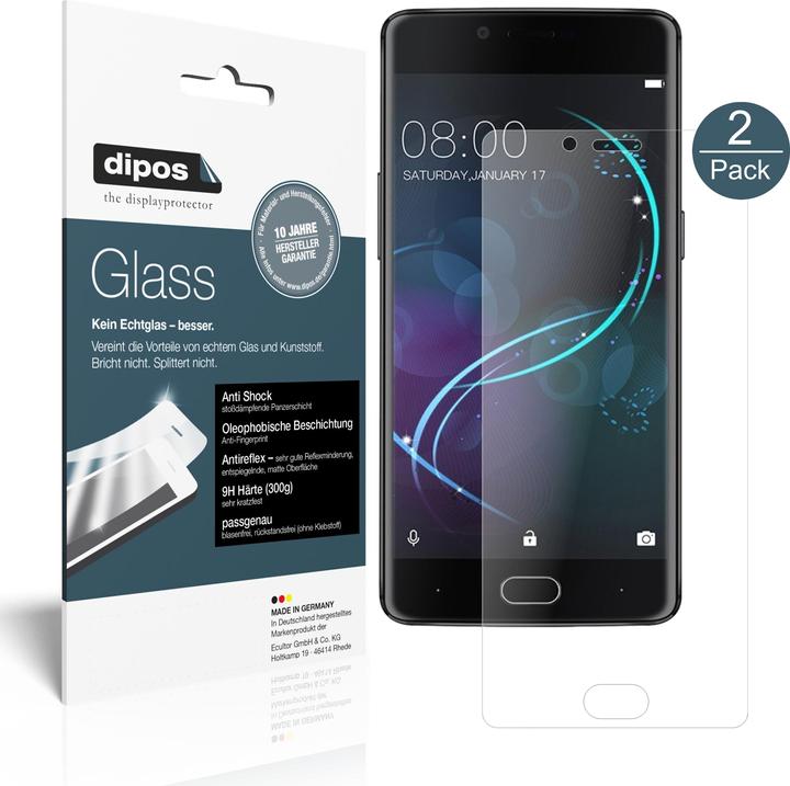 Image du produit Dipos Film de Protection d’écran Anti-Shock (2 pièce(s), Doogee Shoot 1)