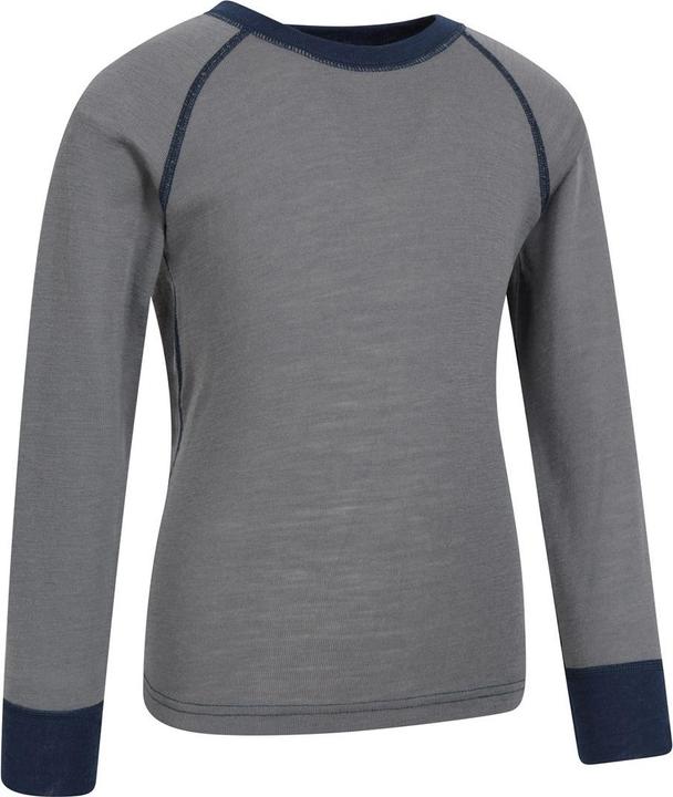 Immagine prodotto Mountain Warehouse Merino II Maglietta di Base Girocollo Bambini (128)