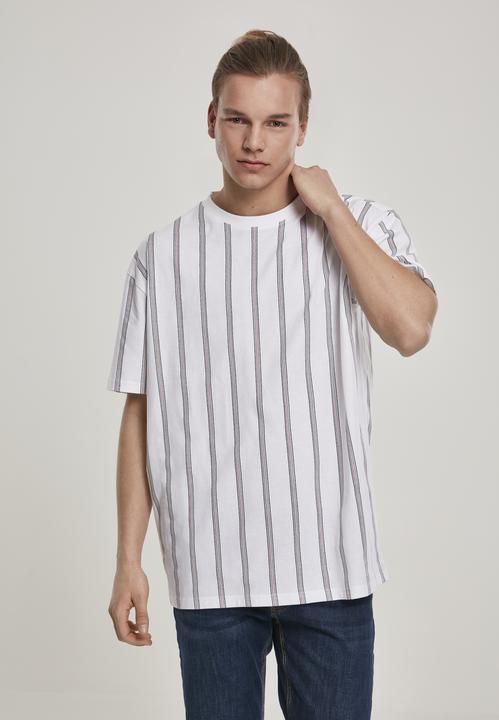 Produktbild Urban Classics Heavy Oversized AOP Stripe Tee (M)