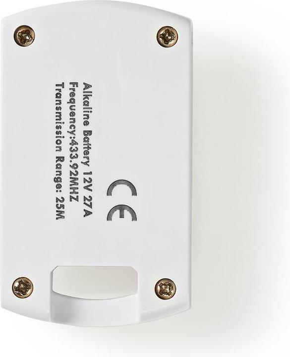Image du produit Nedis Télécommande RF 2 canaux - Blanc (Télécommande universelle, Fréquence radio (RF))