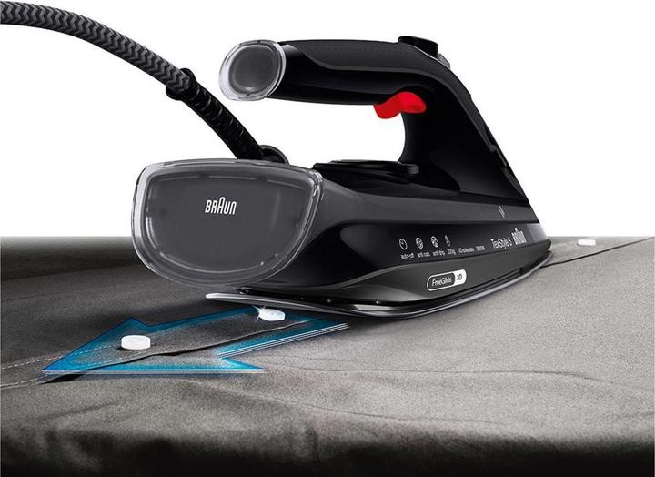 Produktbild Braun TexStyle 5 SI 5088 BK Trocken- & Dampfbügeleisen EloxalPlus soleplate (2800 W, 220 g/min)