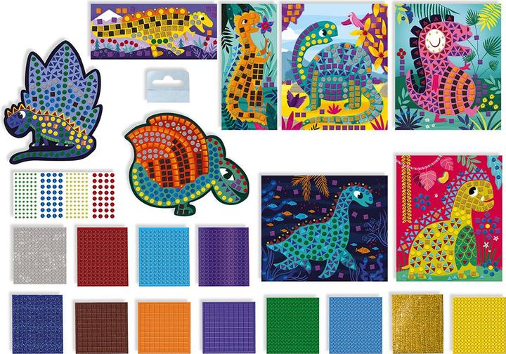 Actual product image Janod Dinosaur mosaic