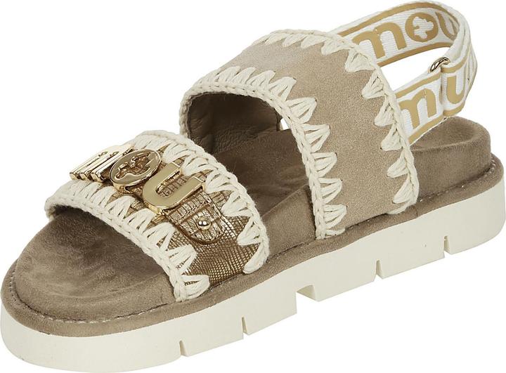 Produktbild Mou Sandal MU.SW461001C MLIGOL METALLIC LIZARD GOLD (38)