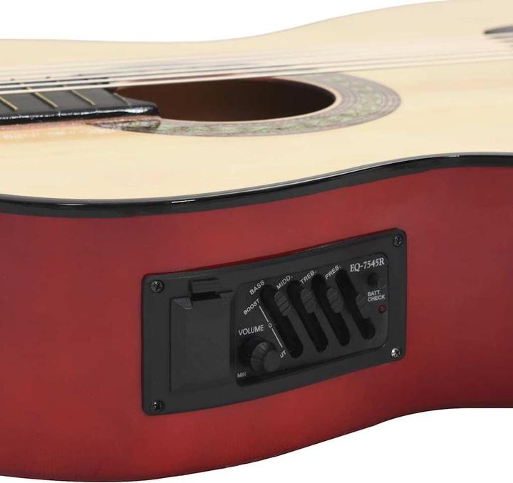 Actual product image VidaXL Noll (Western guitar, Duroplastic plastics, Lime wood)