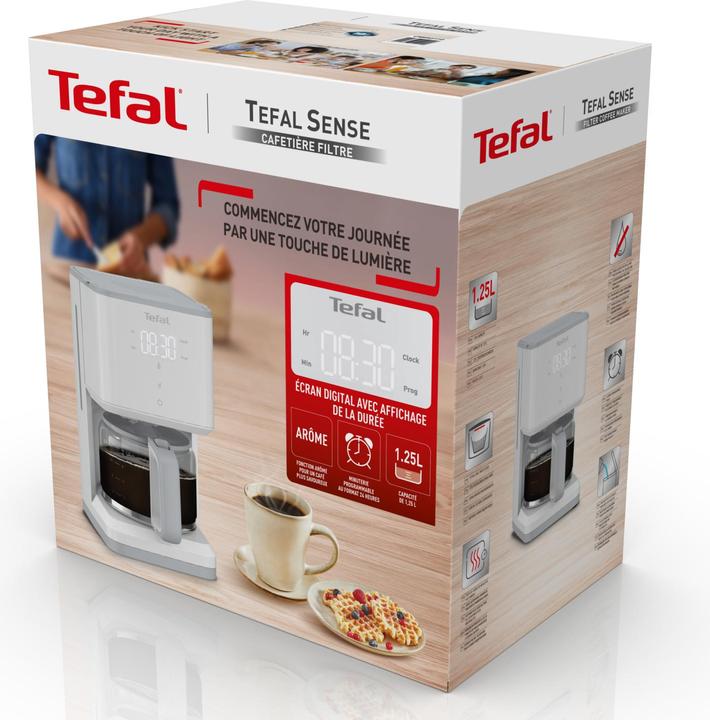 Actual product image Tefal CM6931 Scythe snow white