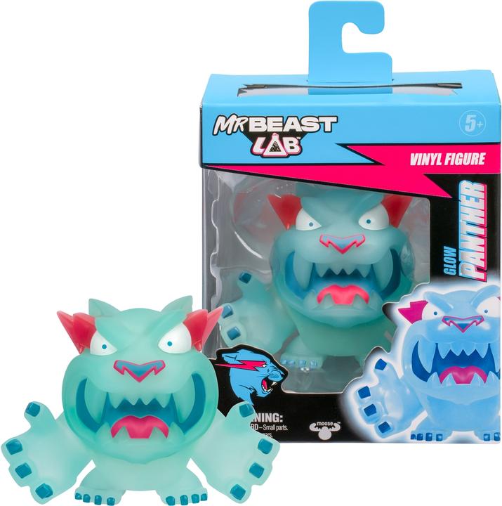 Produktbild Moose Mr. Beast Vinyl Figur Glow Panther 9 cm