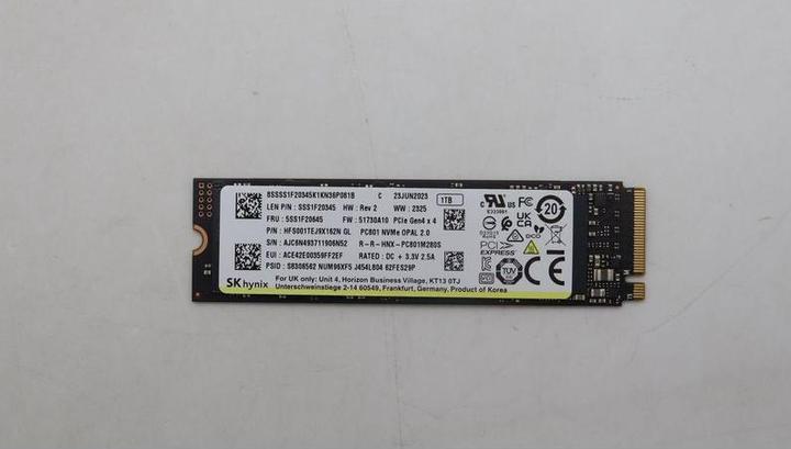 Produktbild Lenovo Ssd asm (1000 GB, M.2 2280)