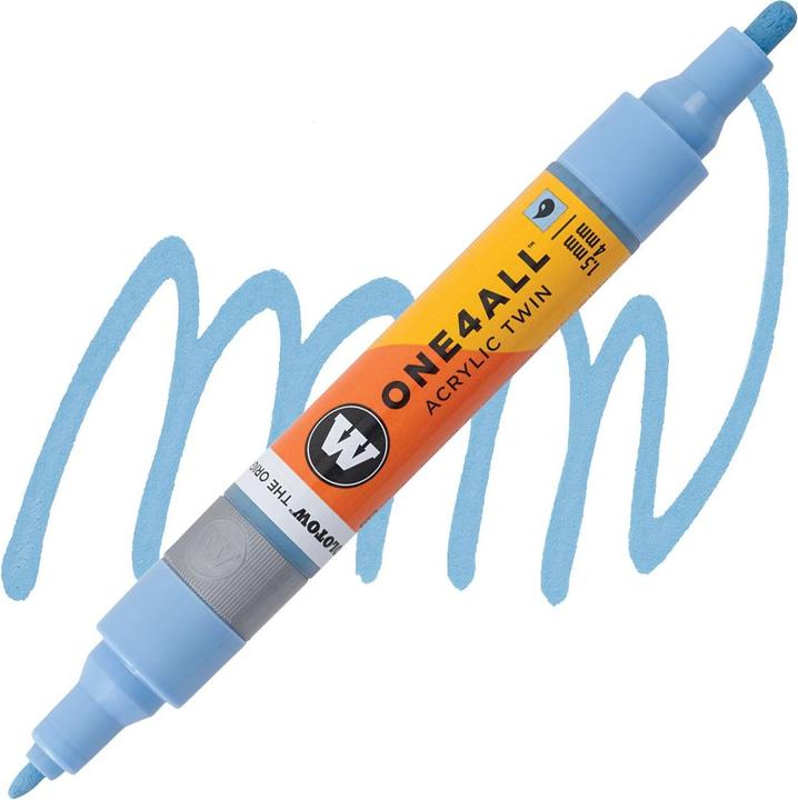 Image du produit Molotow Marqueur pour Maquettes - One4All Twin - Acrylique Céramique Claire Pastel - 1,5/4mm - -202 - 15 cm (Céramique claire pastel, 4 mm, 1 x)