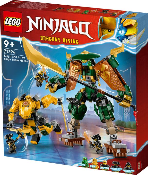 Immagine prodotto LEGO Mech da addestramento di Lloyd e Arin (71794, LEGO Ninjago)