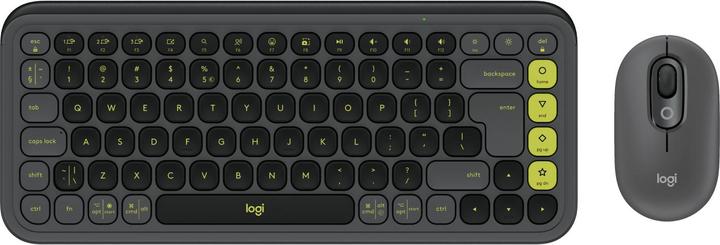 Logitech Pop Icon Combo Mouse And Kb (Eng. Int., Wireless)