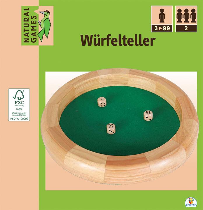 Immagine prodotto Natural games Piastra dadi