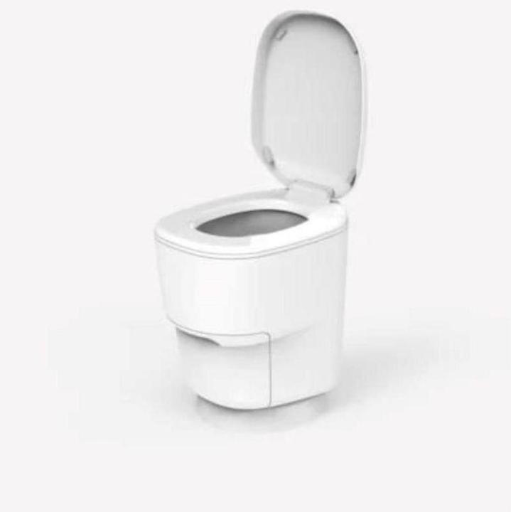 Clesana Toilette C1 mit Rund-Sockel Weiss