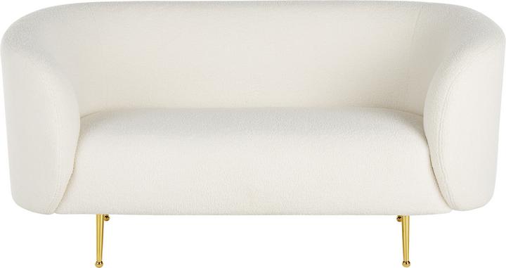 Immagine prodotto Beliani Set di divani Bouclé Bianco a 6 posti LOEN (2 posti, 3 posti)