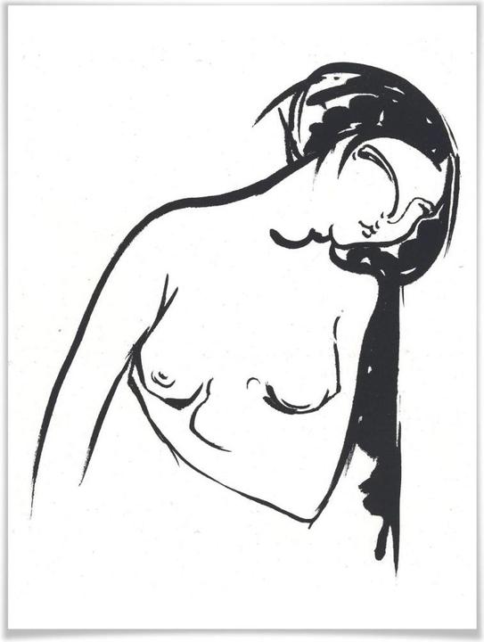 Produktbild Trenddeko Jonas - Die nackte Frau (40 x 50 cm)
