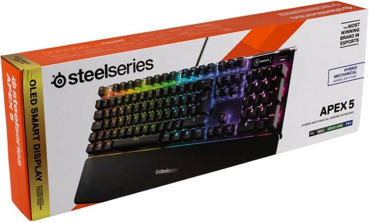 Immagine prodotto SteelSeries Apex 5 (DE, Cablato)