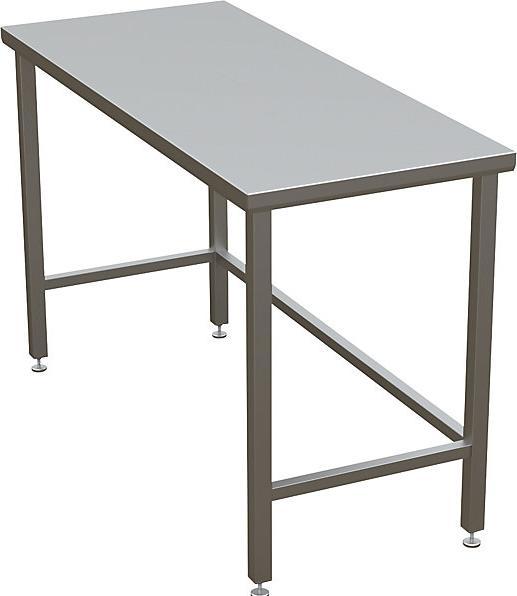 Produktbild kaiserkraft Reinraumtisch mit glatter Arbeitsplatte (140 cm, 70 cm)