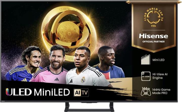 Immagine prodotto Hisense Fernseher ULED (Mini-LED) 50E8Q (50", LED, 4K)