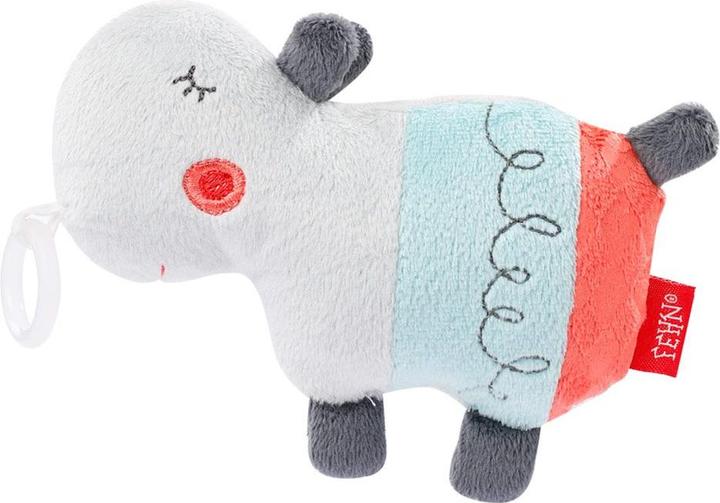 Actual product image Fehn mascot rattle. Pacifier pendant (1 x, from birth)